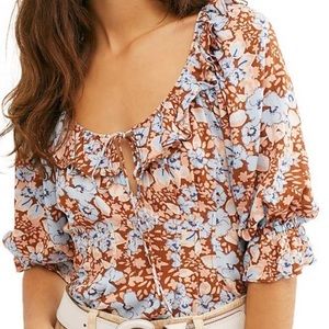 Free People Sweet Memories Blouse